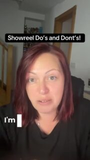 Showreels (one of my older TikTok videos)