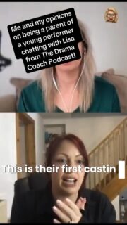 Love chatting with Lisa! Brings out all my opinions… which I 100% own ❤️ @thedramacoach