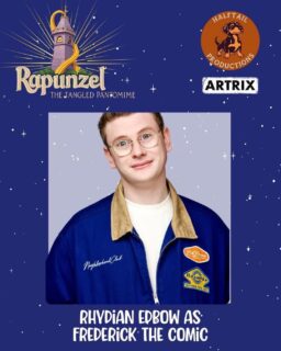 Rhydian had been confirmed as Frederick in the 2026 Panto Rapunzel in Bromsgrove!! Well done Rhydian!! #theatreactor #welshactor #pantorun2026