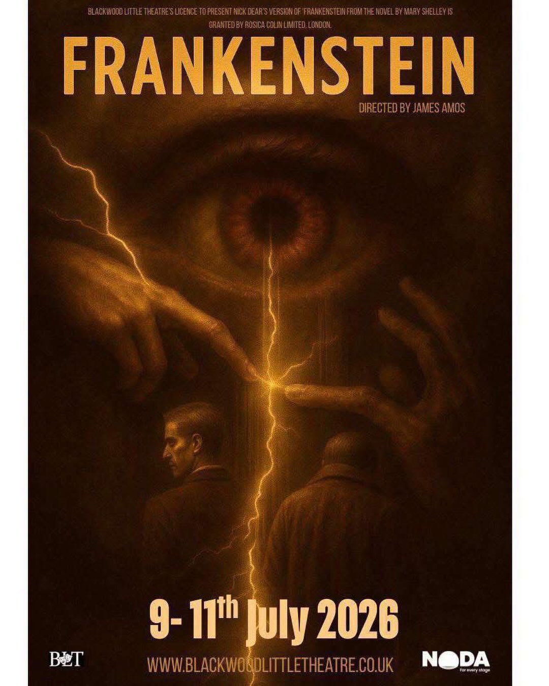 Frankenstein featuring our brilliant @gabrielamitu_ and @amysinclair_ads 

First performed at the National Theatre in 2011, this is an exciting retelling of Mary Shelley’s classic novel. 

A talented cast, and creative team, drawn from across South Wales, brings to life this piece which asks the question, what does it mean to be human?

Age guidance 15+ years.

Contains scenes of violence, sexual violence and mature themes. #supportlocaltheatre #frankenstein