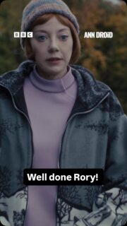 Rory features in episode 5 of BBC’s hilarious AnnDroid - Diane Morgan is a very honest robot! Diane has links to the Welsh Valleys too! #anndroid #bbc #welshactor