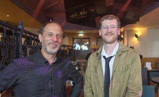 Danny and Dylan on set of a short film! Lovely when our lot get to work together!! Hope you’ve had a ball guys! #onset #shortfilm #welshactors