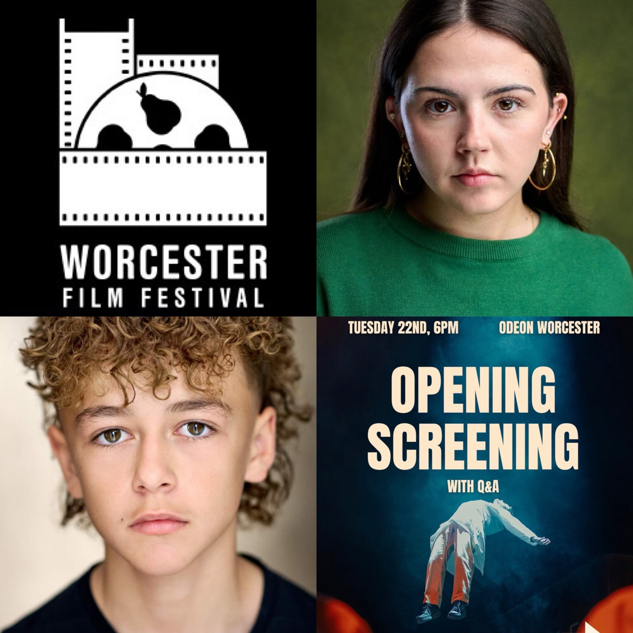 OUT THERE (@outthere_movie ) is opening Worcester Film Festival (@worcesterfilmfestival) tonight followed by a Q and A with our lovely Nerys and Rory. Have an absolute ball- sending loads of good vibes to everyone involved. If you’re watching, you’re in for a right treat! #worcesterfilmfestival #outtheremovie