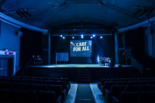 Care for all featuring our wonderful @caitlinware_ and @bogi.bondor is currently on tour in Nova Scotia! Hope you’re having a ball ladies! Im sure @contemporancienttheatre is looking after you! Fab shots by @whatchrisdoes #stage #canada #careforall #actors